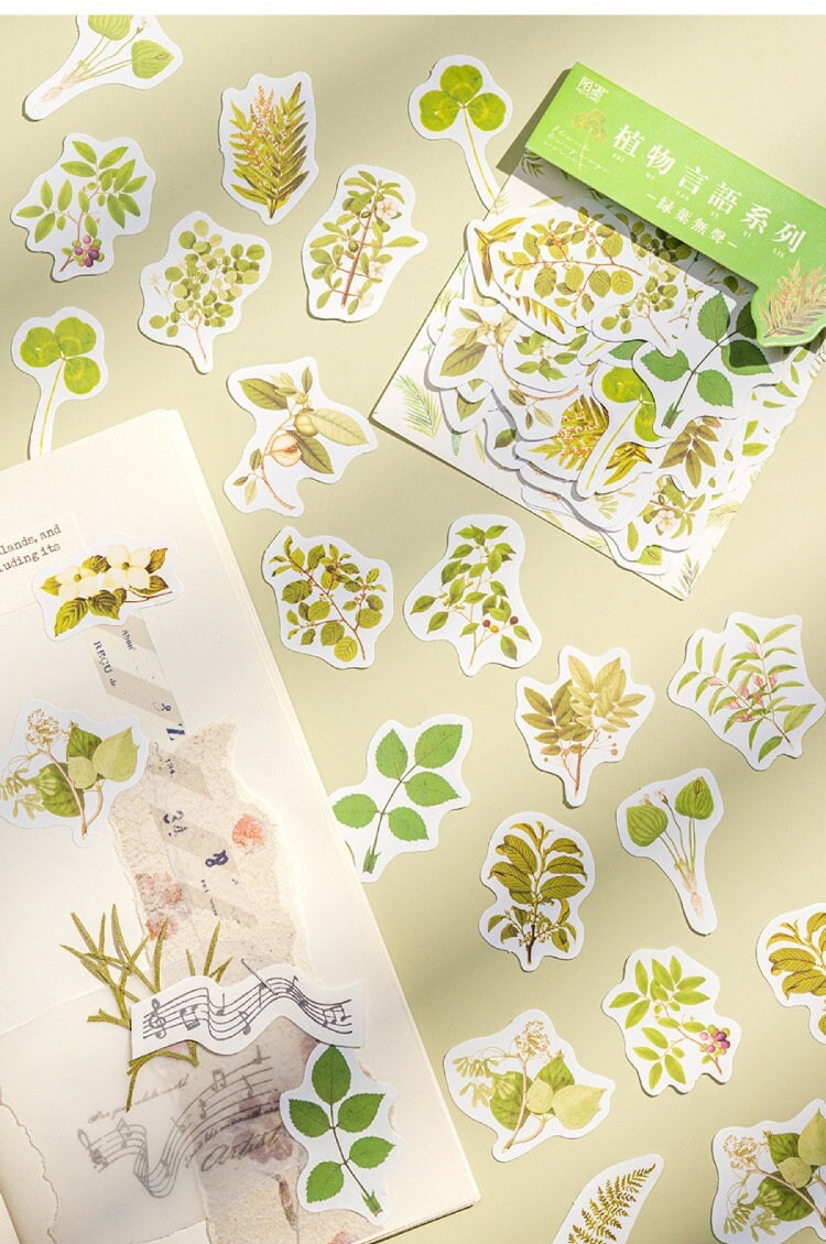 Colourful flower stickers pack