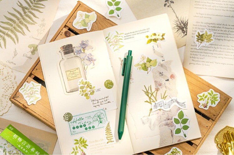 Colourful flower stickers pack
