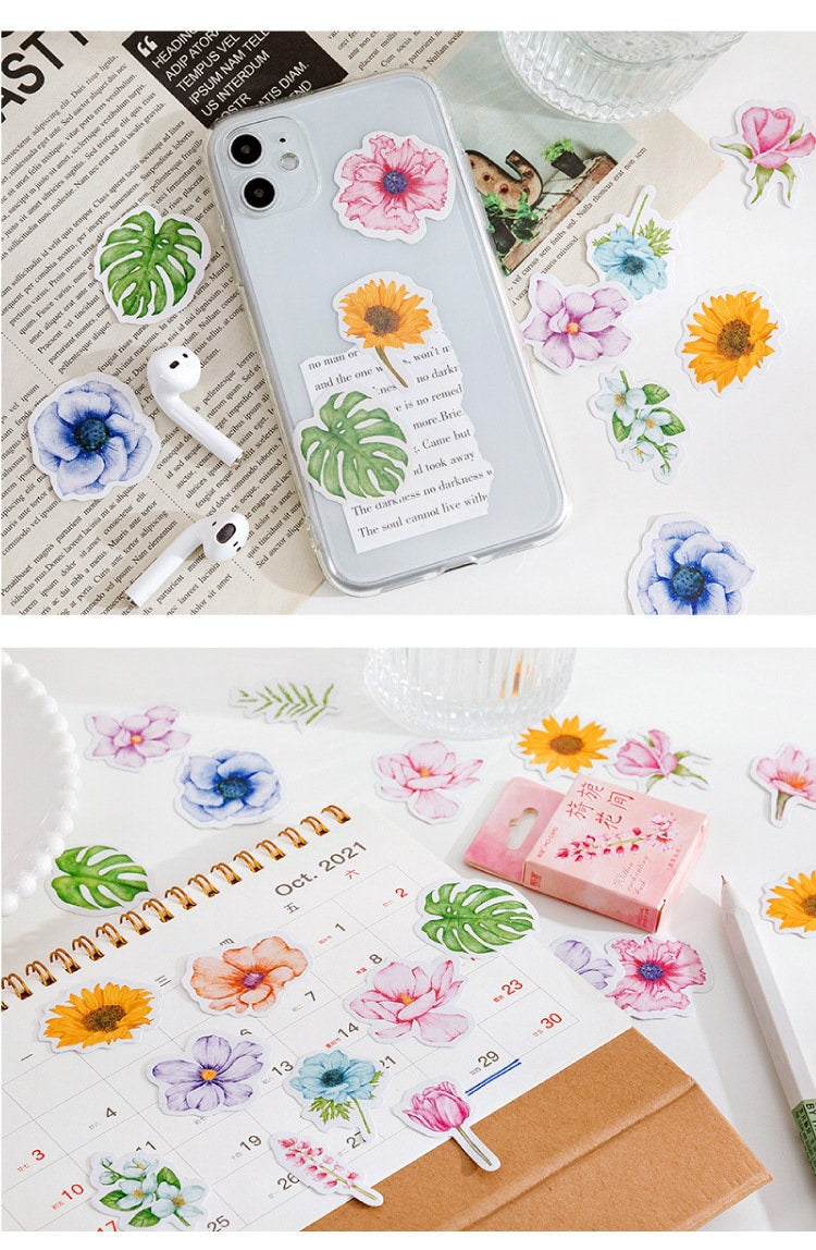 Pressed Flowers Stickers