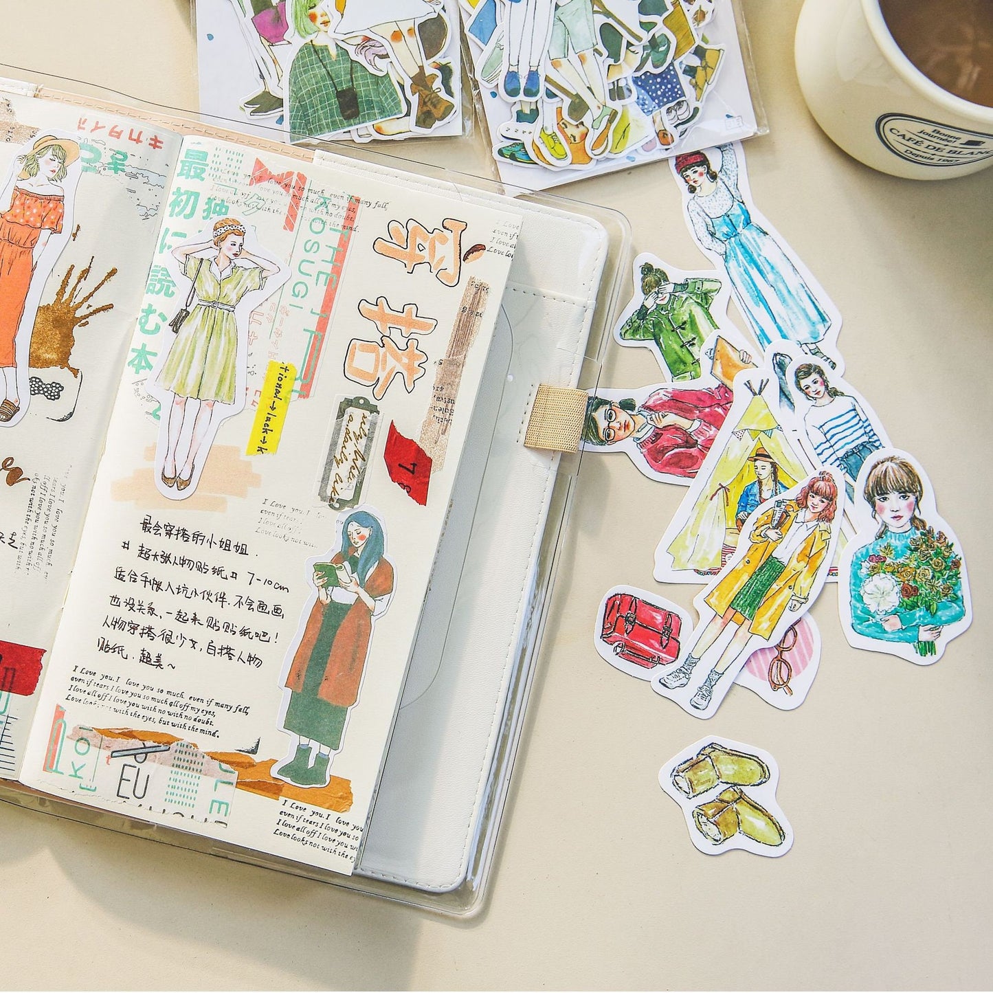 Girl Fashion Stickers