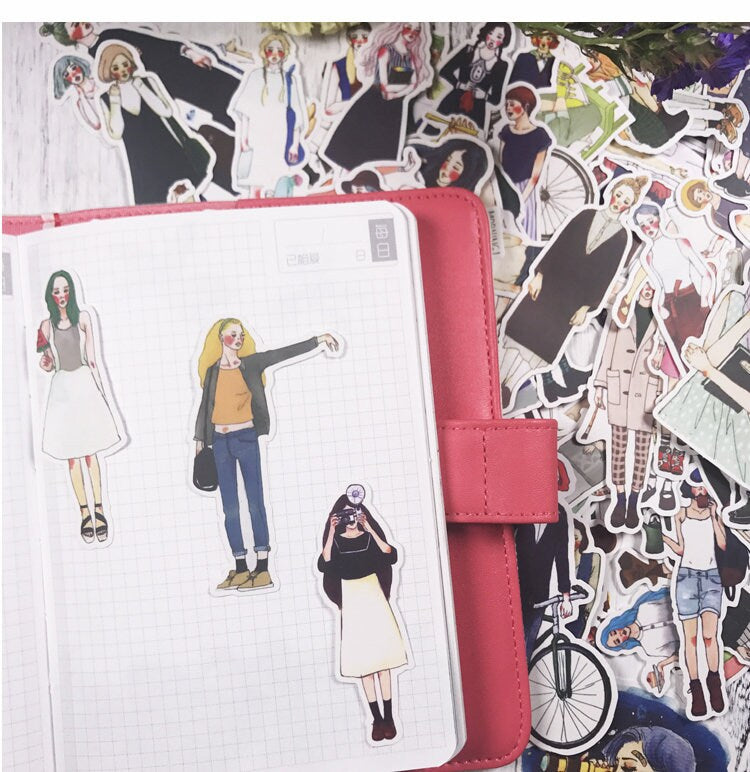 Girl Fashion Stickers - 2