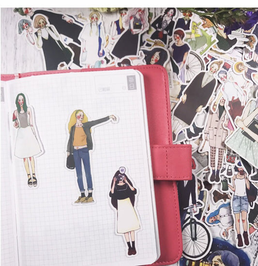 Girl Fashion Stickers - 2