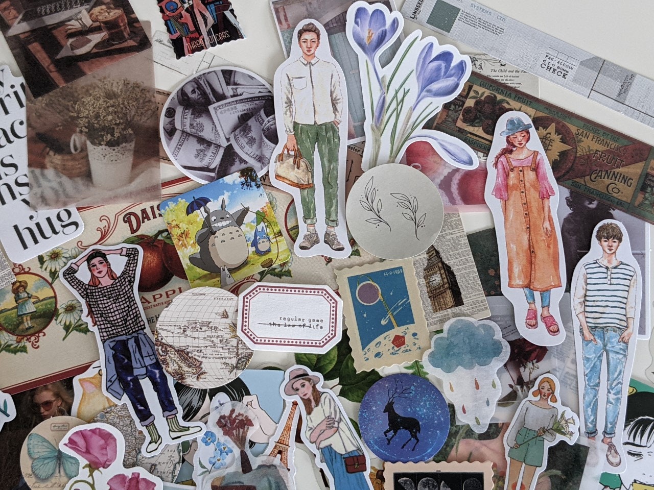 Sticker Lucky Bags 20, 50, 70, 100 pcs