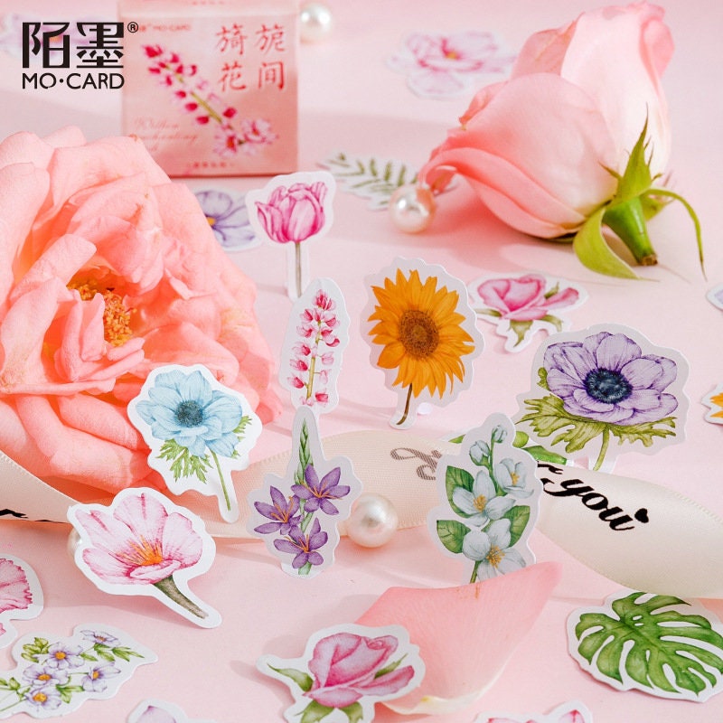 Pressed Flowers Stickers