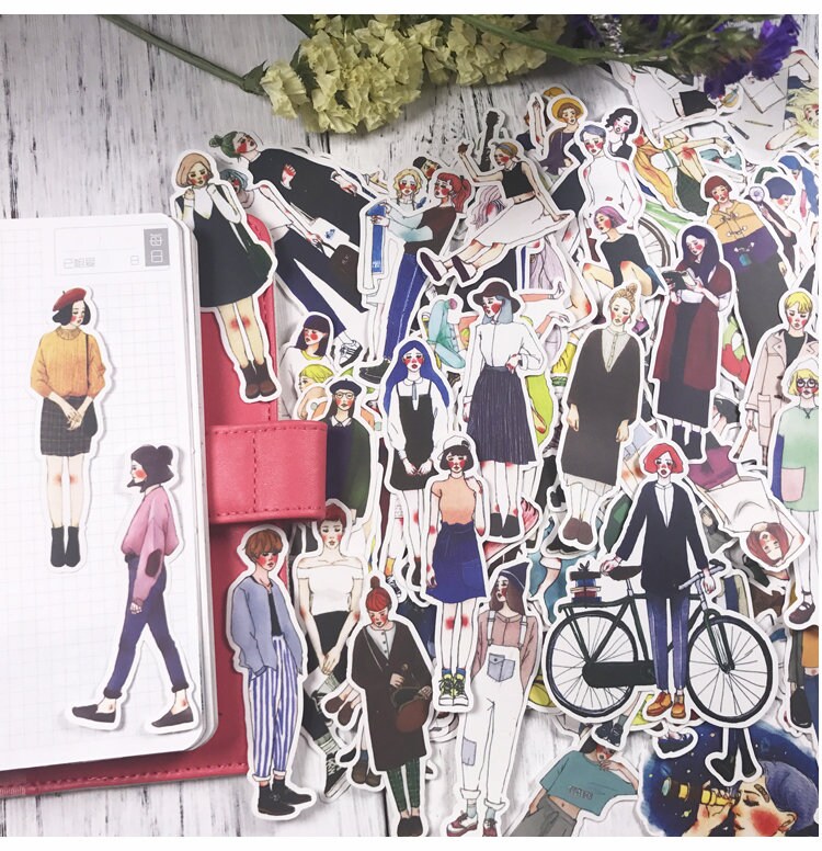 Girl Fashion Stickers - 2