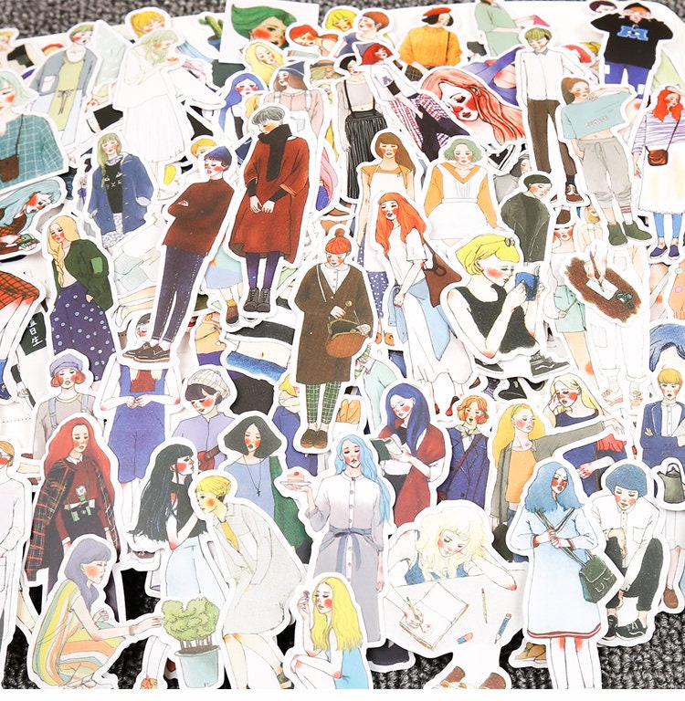 Girl Fashion Stickers - 2
