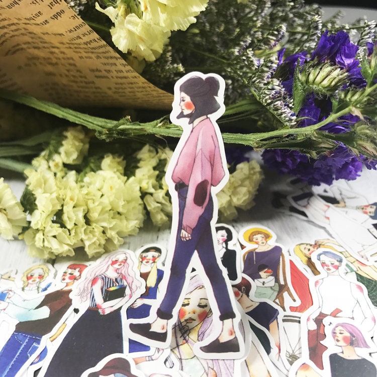 Girl Fashion Stickers - 2