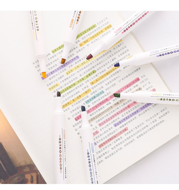 Colourful Highlighter Six pack