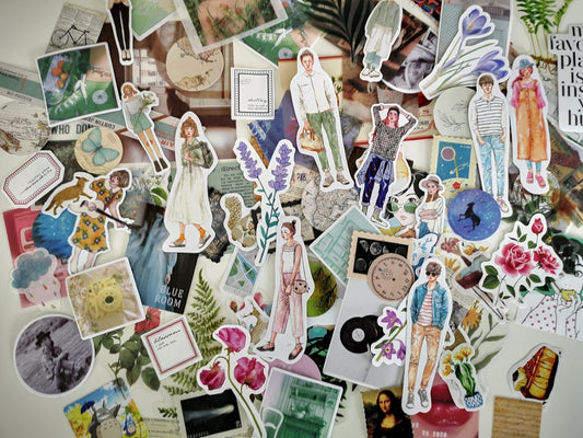 Sticker Lucky Bags 20, 50, 70, 100 pcs