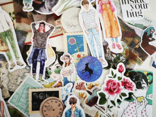 Sticker Lucky Bags 20, 50, 70, 100 pcs