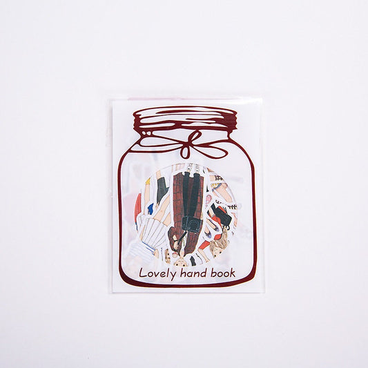 Fashion girl stickers,