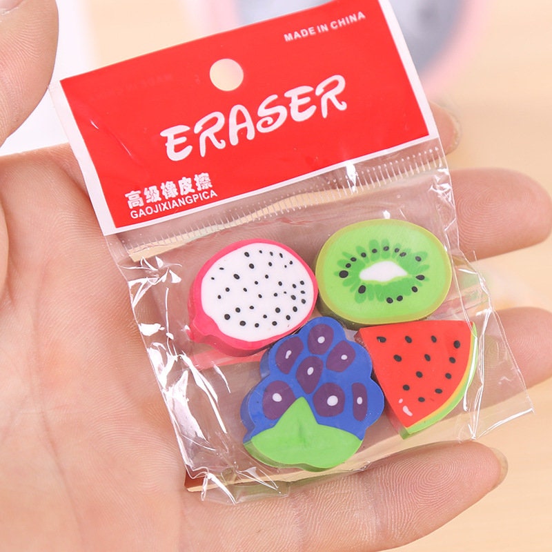 Colourful kawaii fruit Erase
