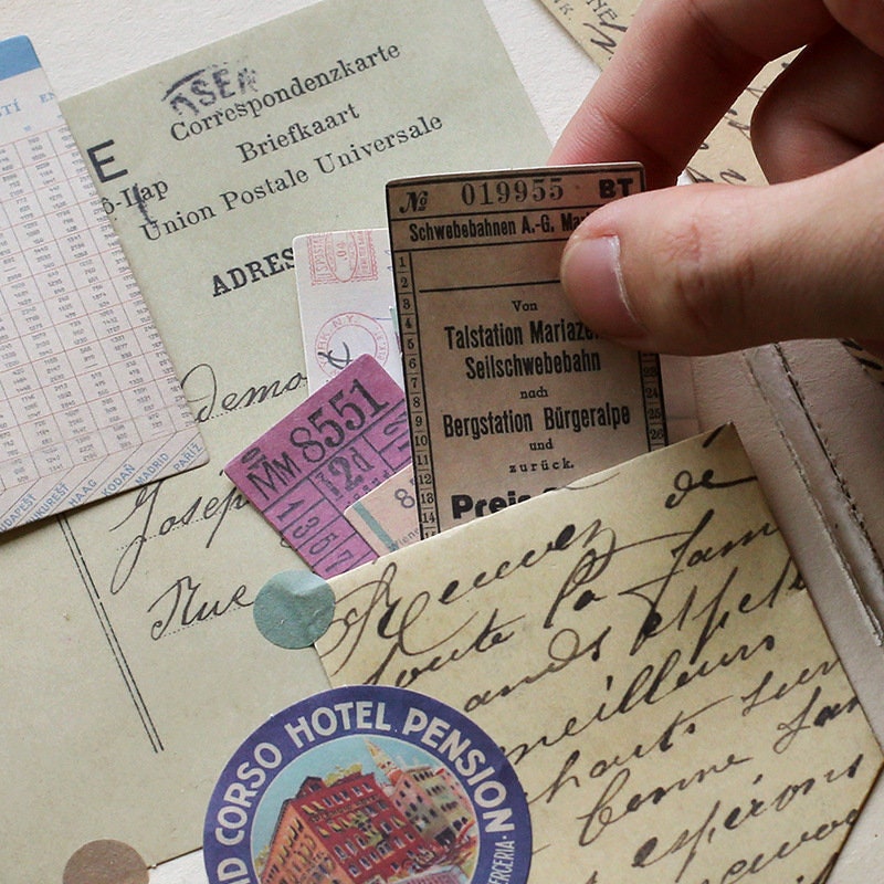 Vintage Paper Sheets