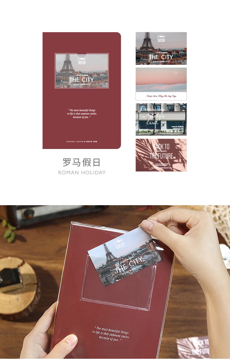 High Quality Notebook with PVC cover