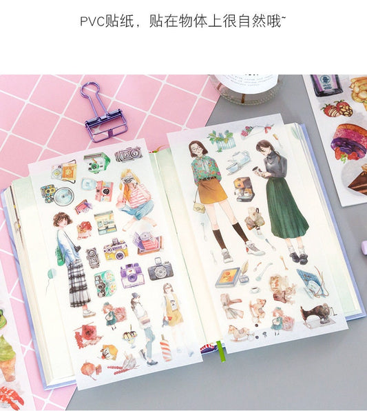 Fashion stickers sheet
