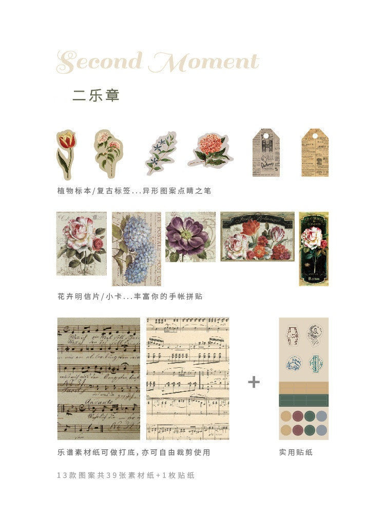 Vintage Paper Sheets