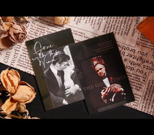 Classic Film Clip Postcard (4pcs)