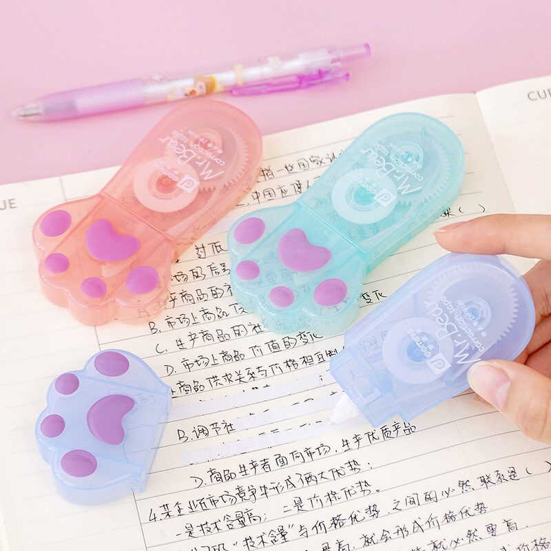 Kawii bear Paw Correction Tape,
