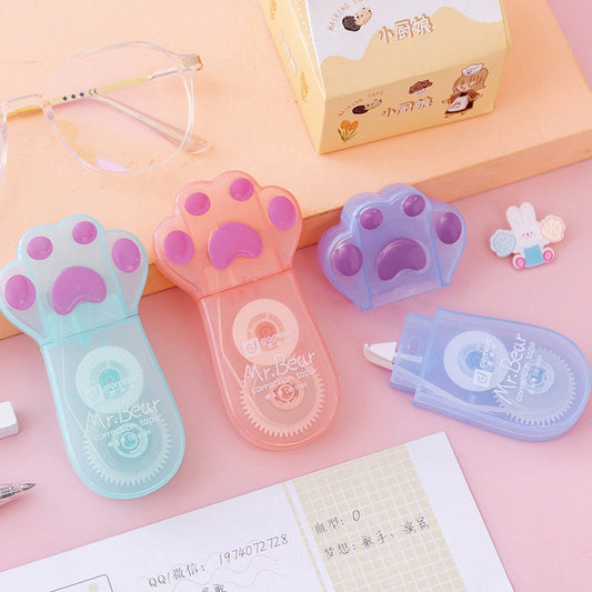 Kawii bear Paw Correction Tape,
