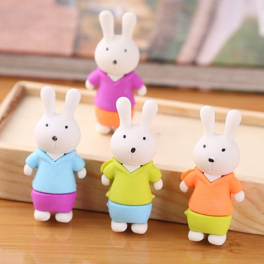 Kawaii rabbit pencil Erasers,