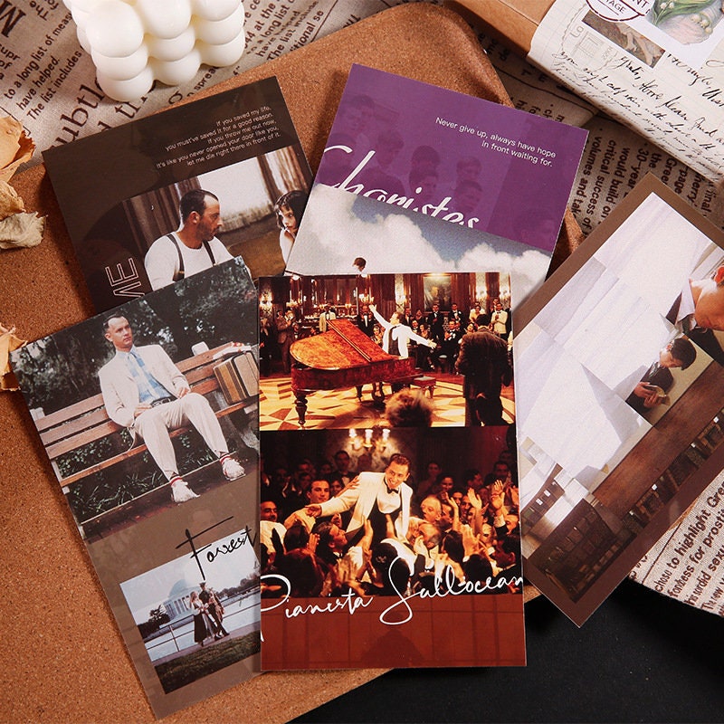 Classic Film Clip Postcard (4pcs)