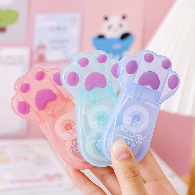 Kawii bear Paw Correction Tape,