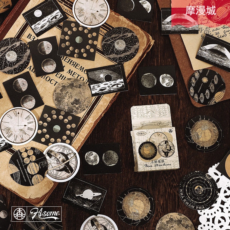 Moon & Space Sticker Pack