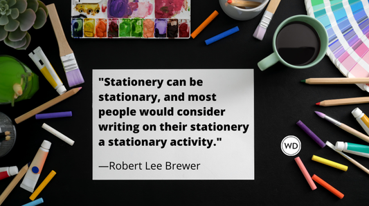 So what is the difference between stationery and stationary
