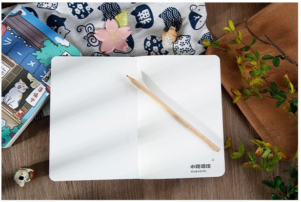 Japanese Style Notebook - Hard Cover