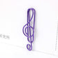 Music clef paper clip, cute paper clip, bookmark paper clip