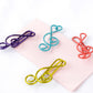 Music clef paper clip, cute paper clip, bookmark paper clip