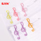 Music clef paper clip, cute paper clip, bookmark paper clip