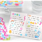 Polco Confetti Sticker Sheets