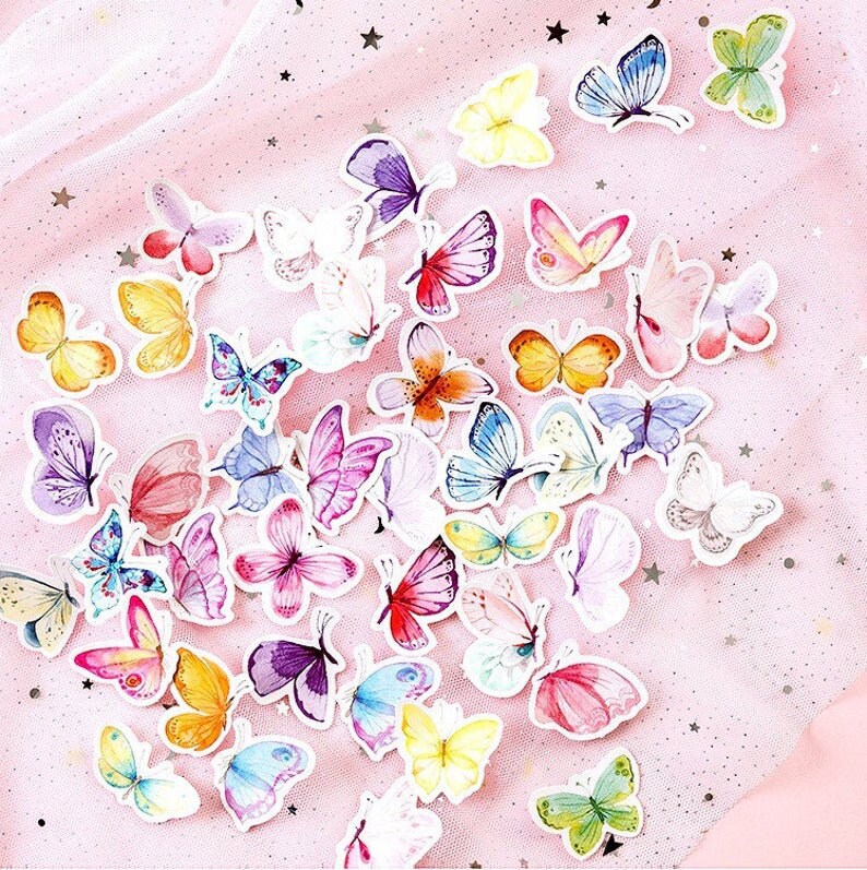 Butterfly stickers