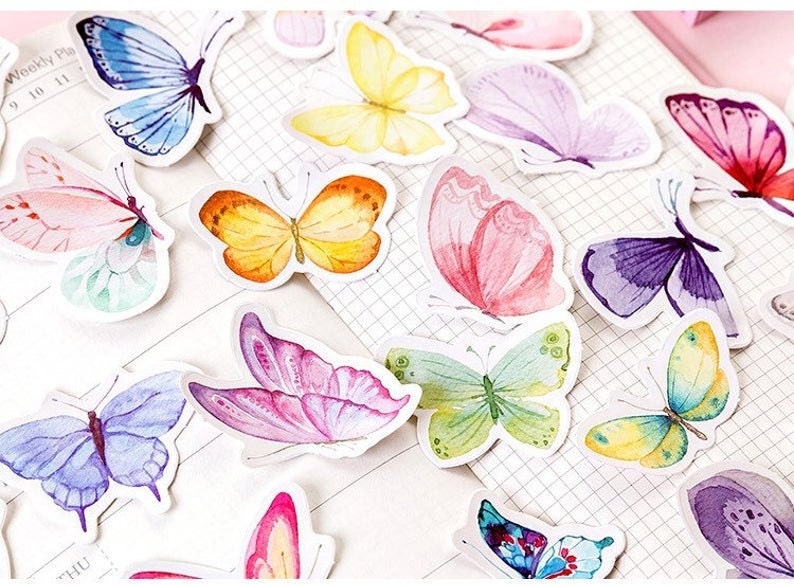 Butterfly stickers