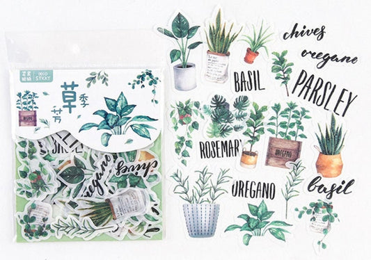 Potted Plants Sticker Pack