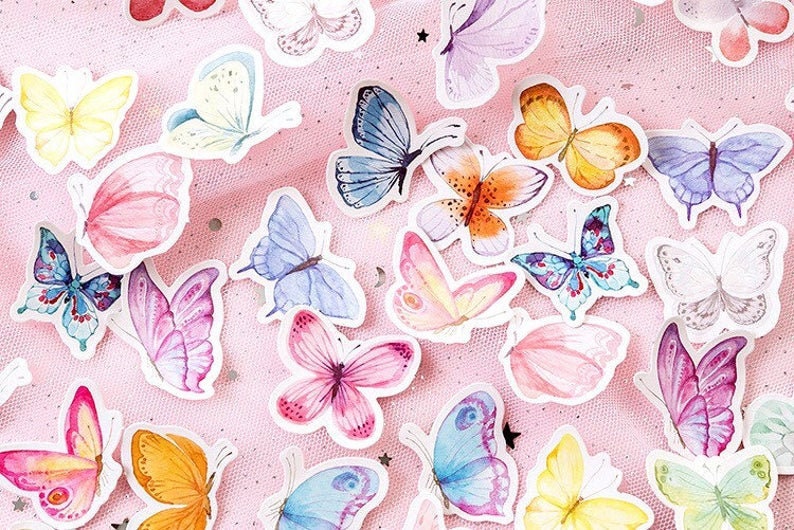 Butterfly stickers