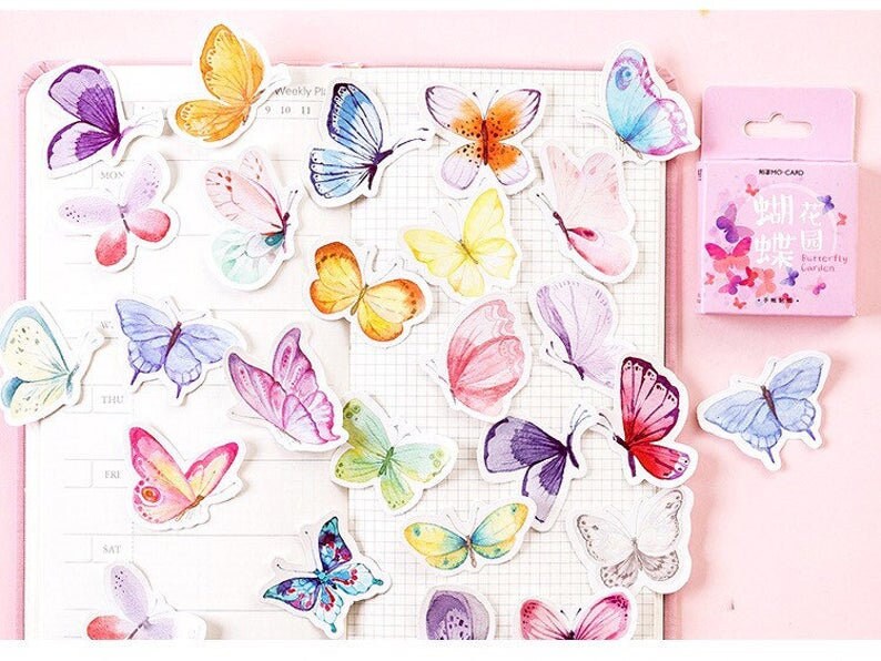 Butterfly stickers