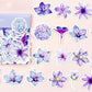 Colourful Flower stickers pack
