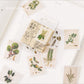 Vintage Flower stamp sticker pack