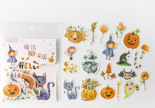 Halloween Theme Stickers