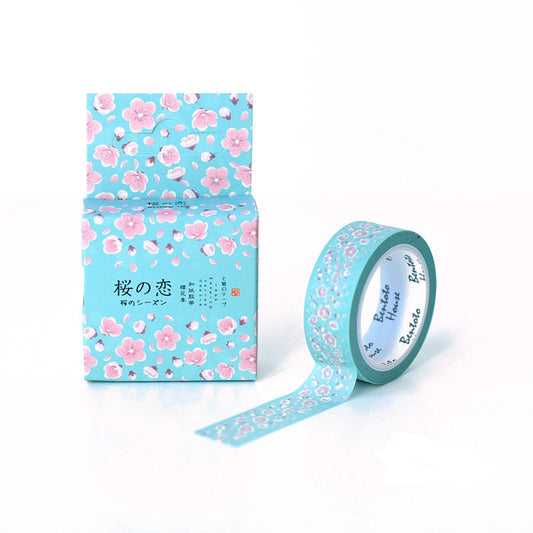 Blue Sakura Washi Tape