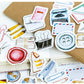 Stationary themed sticker pack