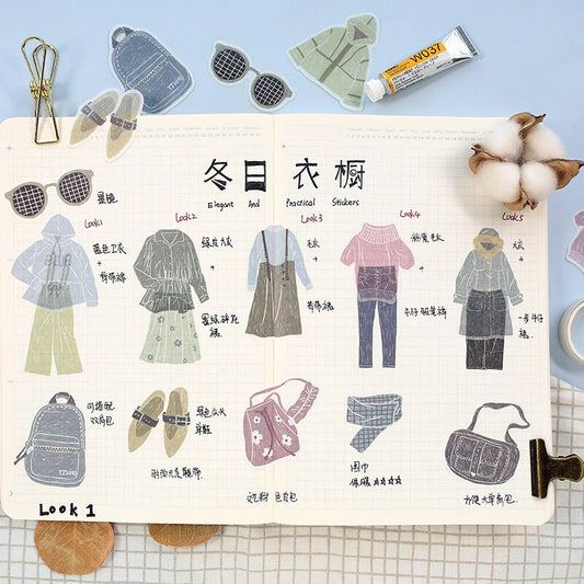 Fashion/Clothing Washi Stickers