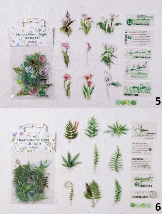 Vinyl Flower Stickers