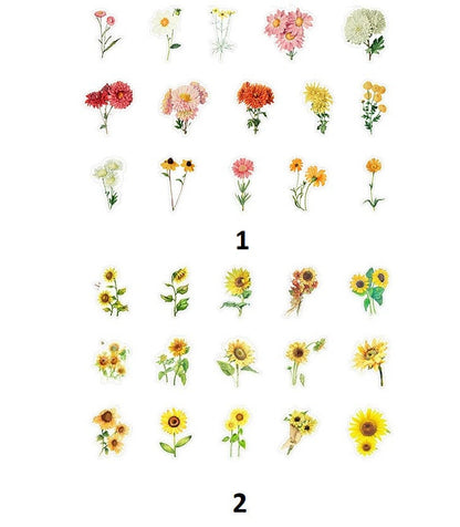 Flower Stickers