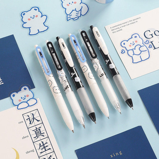 Kawaii cute bear Gel pens