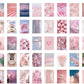Aesthetic sticker book