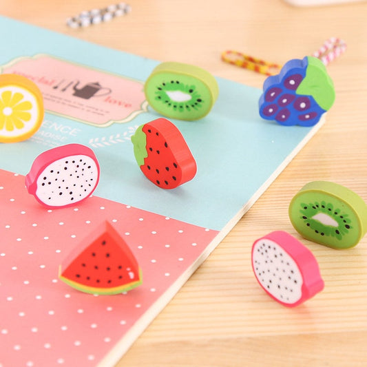 Colourful kawaii fruit Erase