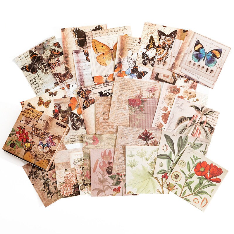 Vintage Paper Squares